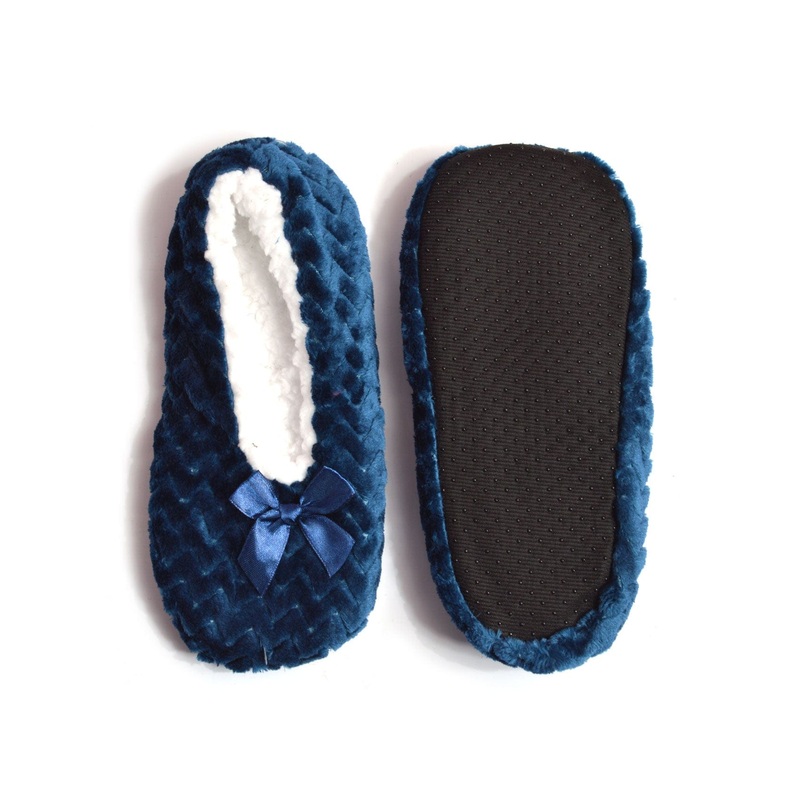 Soft Warm Slipper Socks Red