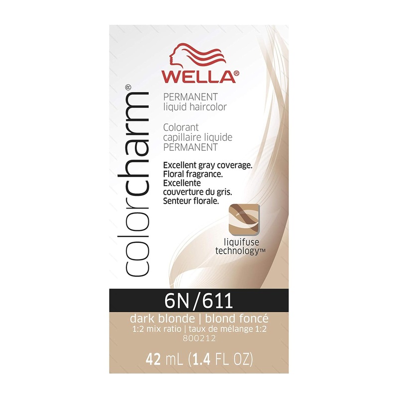 Wella ColorCharm Permanent Liquid Hair Color 42 ml / 1.4 oz – 6N / 611 Dark Blonde