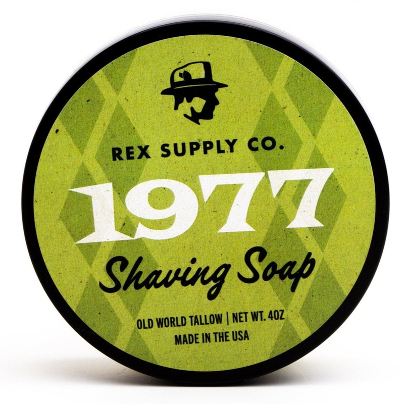 1977 Old World Tallow Shaving Soap – by Rex Supply Co.