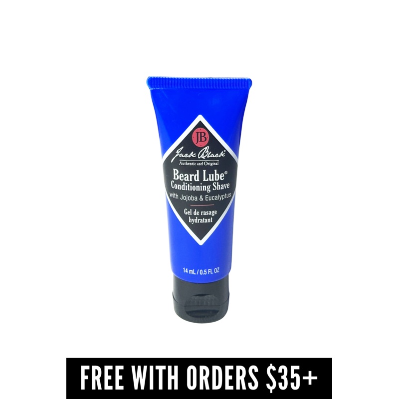 [FREE GIFT] Jack Black Beard Lube 0.5 oz / 14 ml | Conditioning Shave