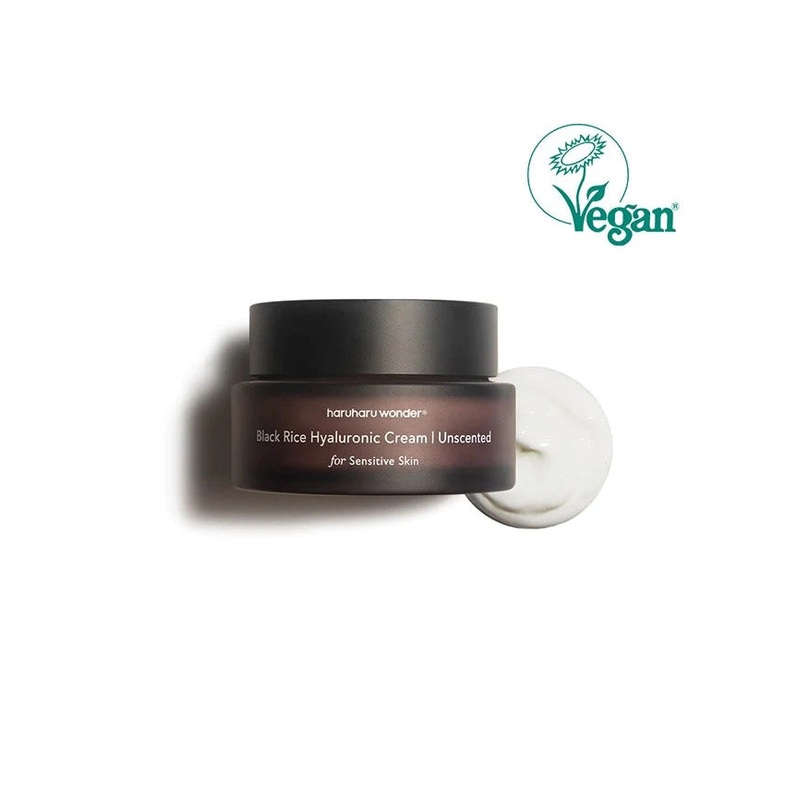 HARUHARU Wonder Black Rice 10 Hyaluronic Cream Unscented 50ml / 1.69 fl.oz