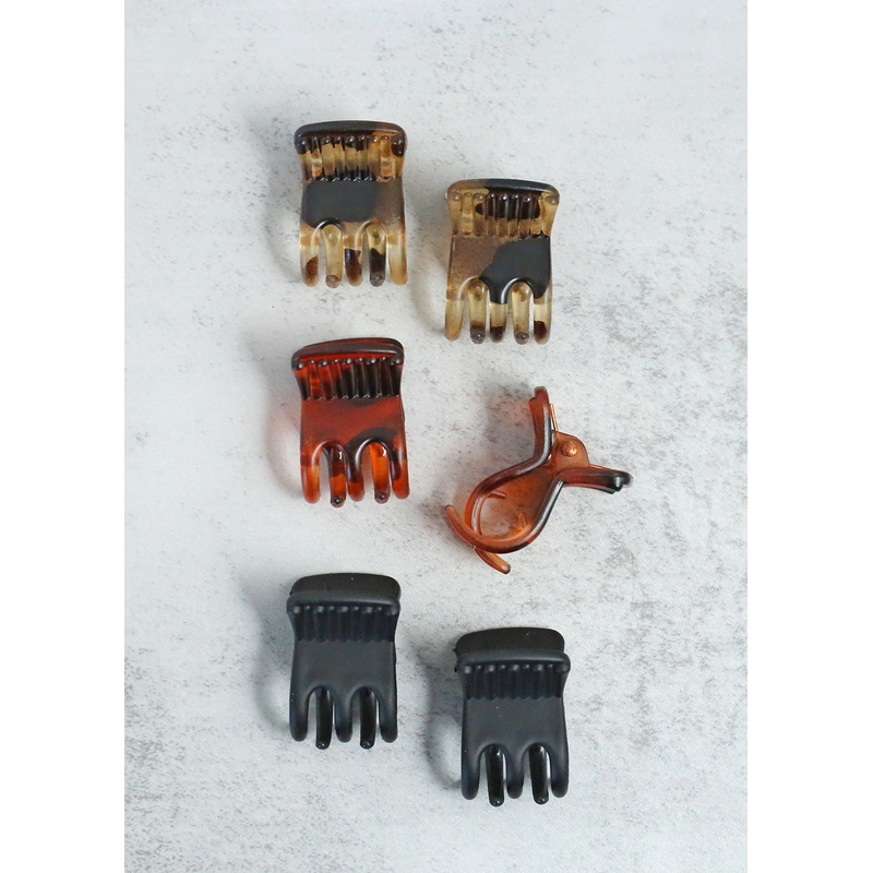 Mini Jaw Clip Set of 3 Matte