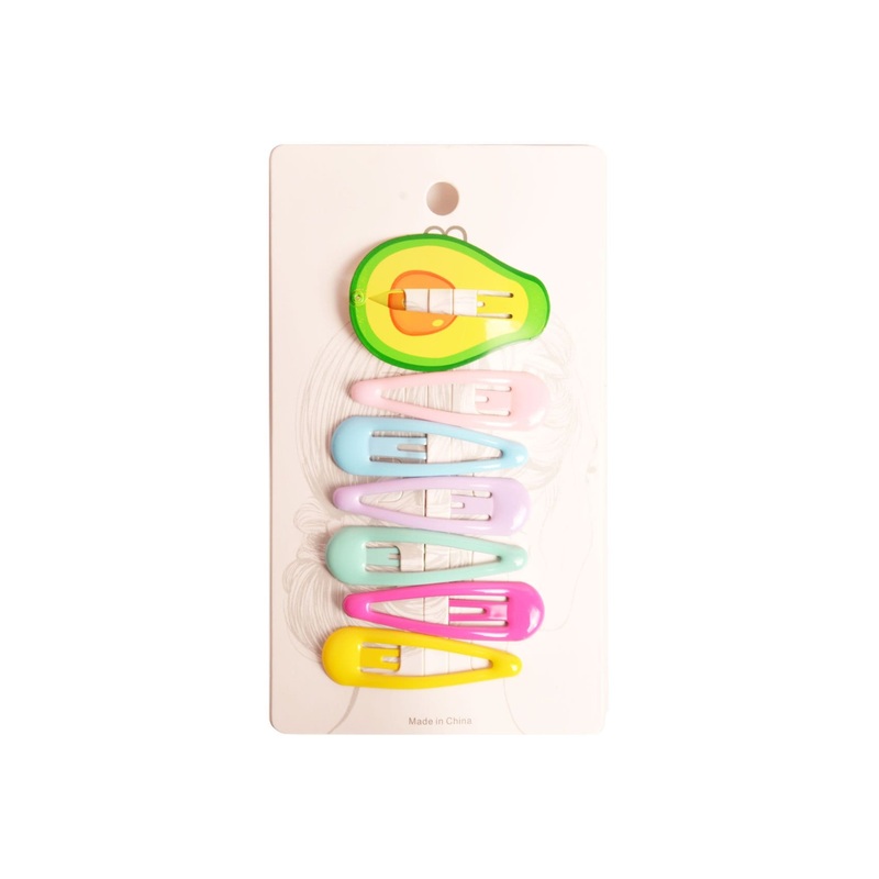 Avocado Barrette Set