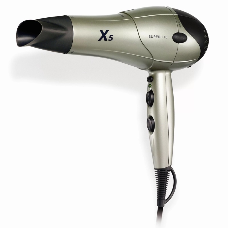 X5 SUPERLITE Nano Tourmaline + Ionic Ceramic Professional Hair Dryer | Model 7008