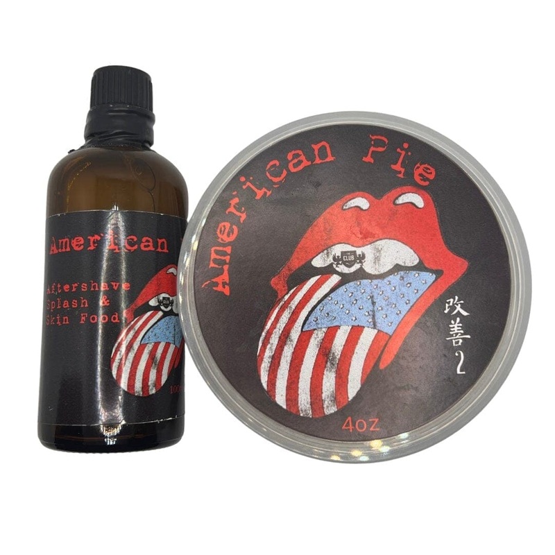 American Pie Shaving Soap (K2) and Splash – by The Club (Pre-Owned)