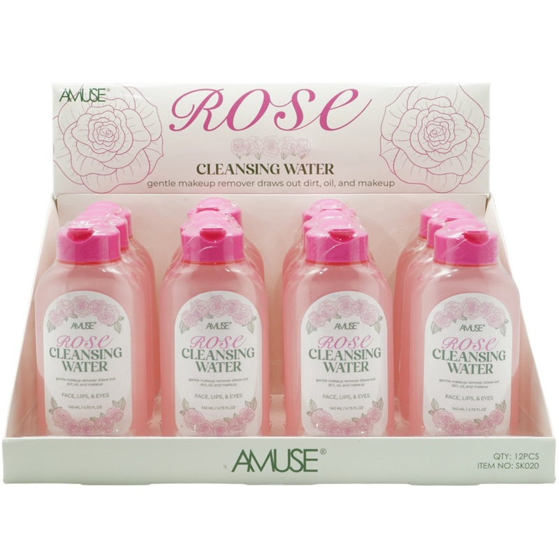 Amuse Rose Cleansing Water – Wholesale Display 12 Units (SK020)