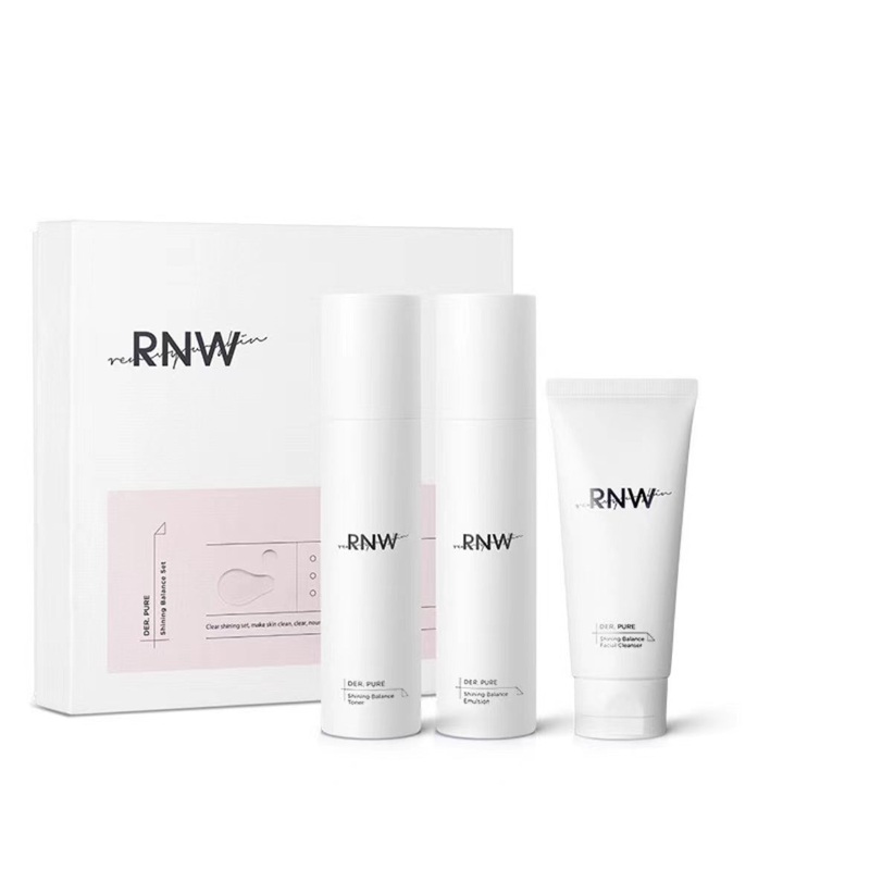 RNW Crystal Clear Cleanser Essence Toner Lotion Cosmetic Set