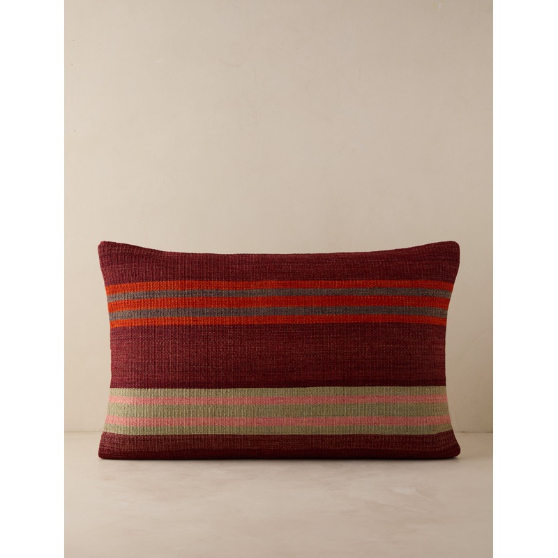 Vintage Lumbar Pillow No. 247, 16″ x 24″