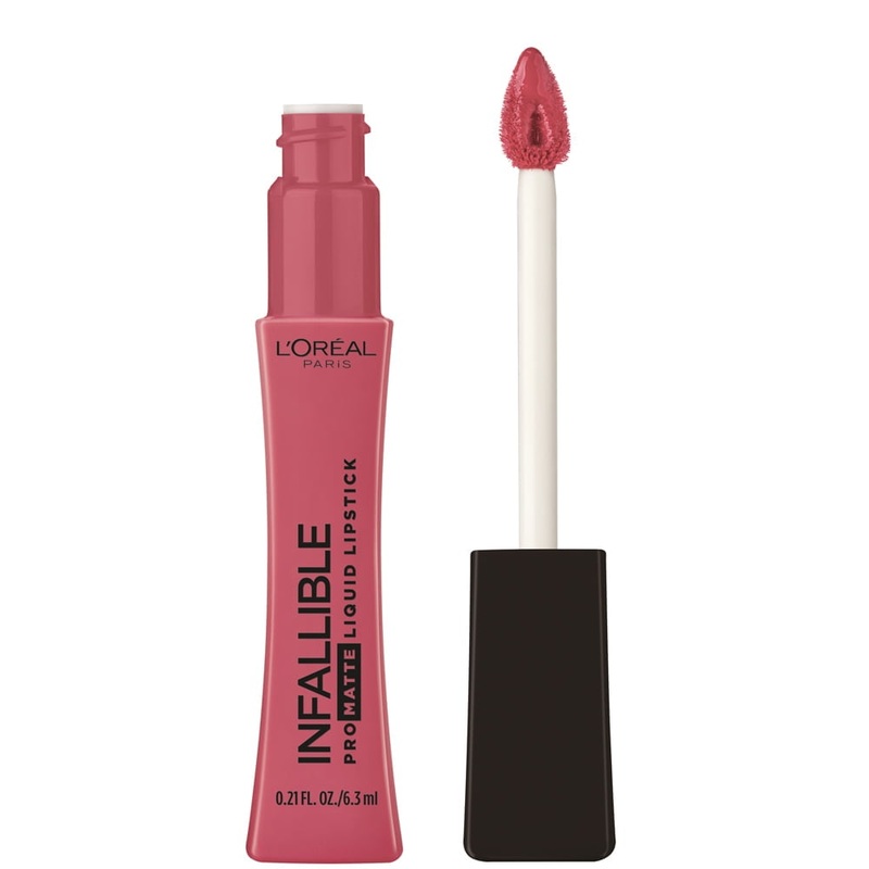 L’Oreal Paris Infallible Pro-Matte Les Macarons Scented Liquid Lipstick, Praline De Paris, 0.21 oz.