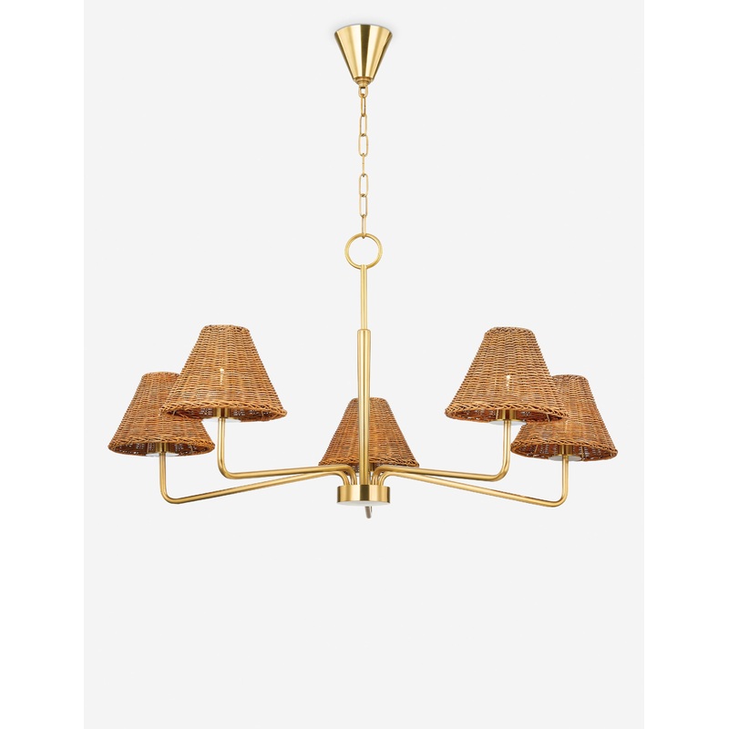 Teressa Chandelier Antique Brass 40″ Dia
