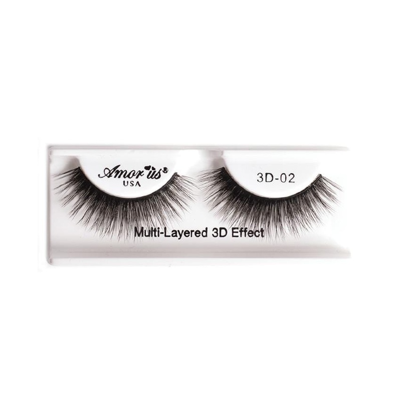Amor Us 3D Faux Mink Eyelashes – 02