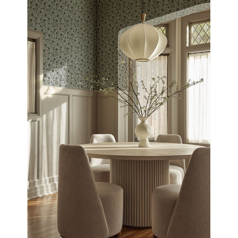 Fransen Grasscloth Wallpaper Green