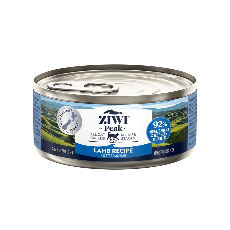 Canned Wet Cat Food – Lamb  All Natural, High Protein, Grain Free, Limited Ingredient, with Superfoods 6.5oz (case of 12)