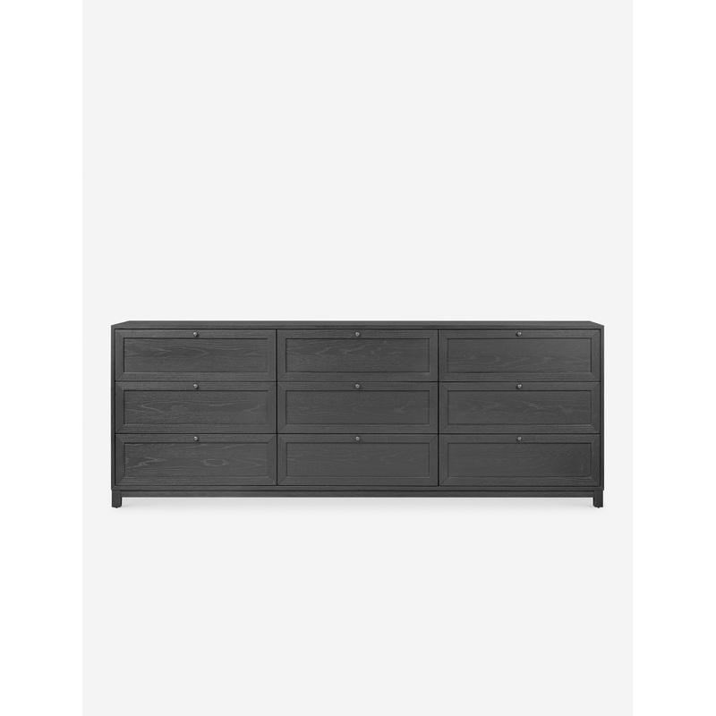 Carly 9-Drawer Dresser Black