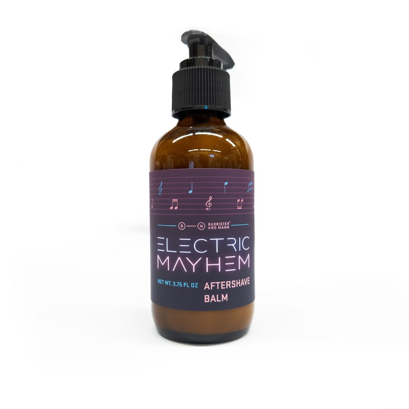 Electric Mayhem LE Aftershave Balm – by Barrister and Mann