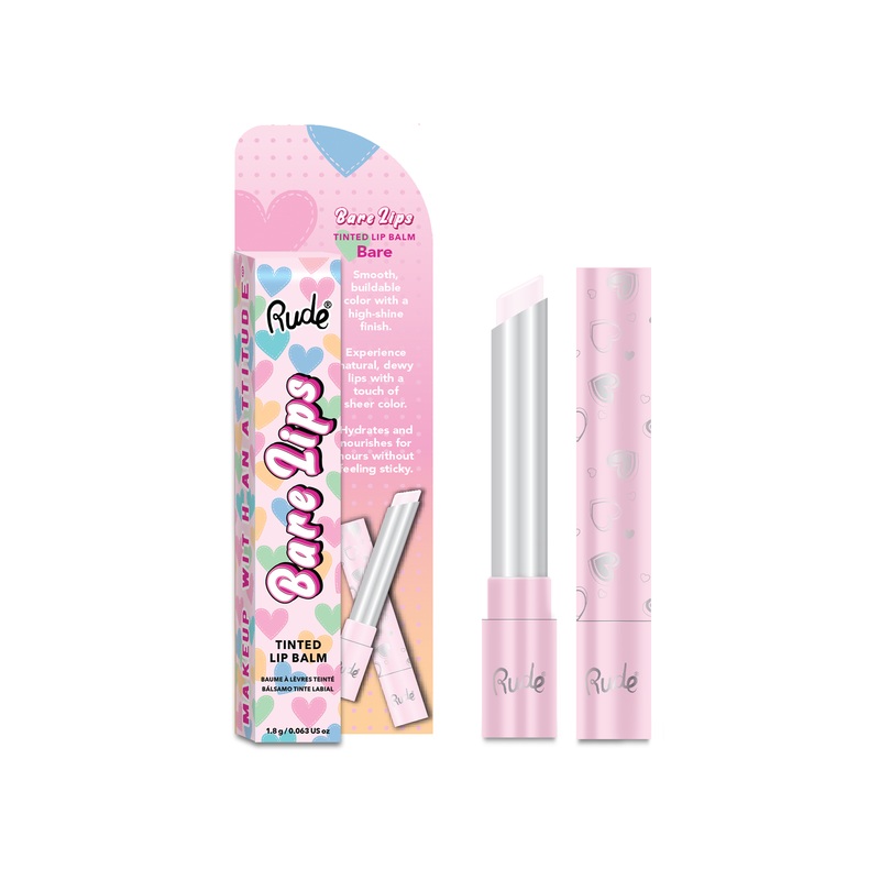 RUDE Bare Lips Tinted Lip Balm