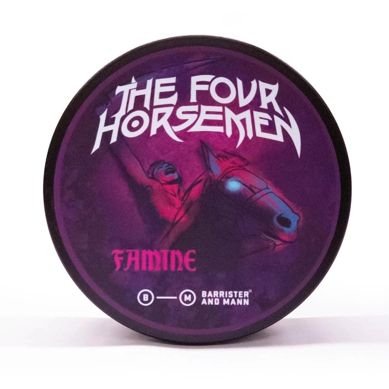 The Four Horsemen: Famine Shaving Soap (Omnibus) – by Barrister and Mann