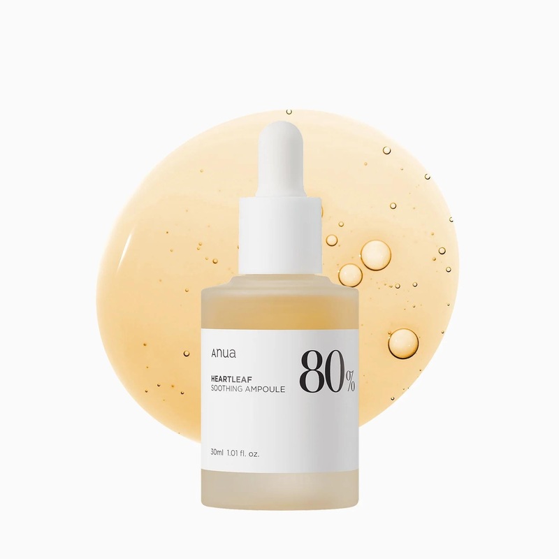 ANUA Heartleaf 80% Soothing Ampoule ANUA 30mL