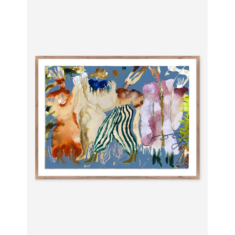 Boy With The Blues II Wall Art by Caroline Pinney 24″ x 18″