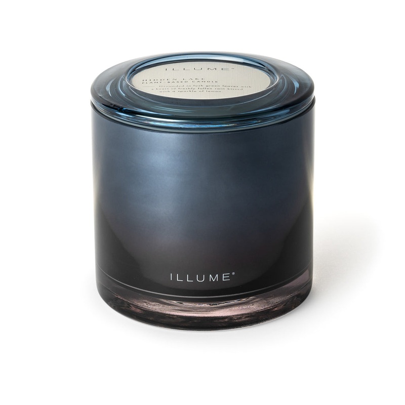 Illume Statement Glass Candle 20.8 oz / 590 g – Hidden Lake