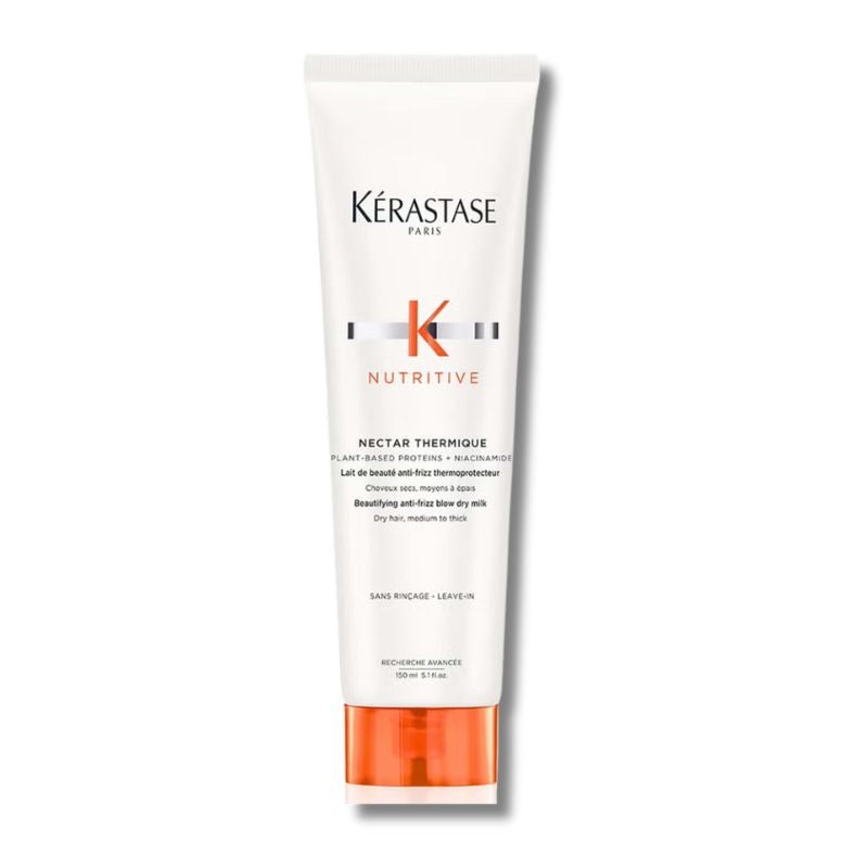 Krastase Nutritive Nectar Thermique Beautifying Anti-Frizz Blow Dry Milk for Dry Medium to Thick Hair 150ml