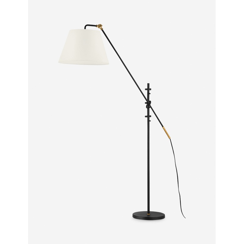 Navin Floor Lamp by Colin King x Troy Lighting Black