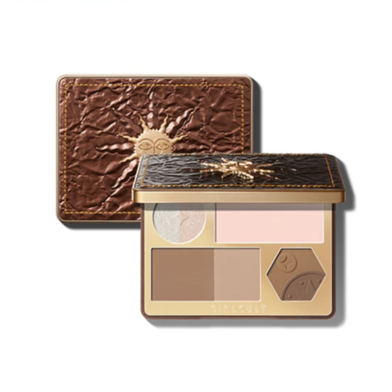 Girlcult Gold Digger Belle Series Highlighter Contour Makeup Palette 15g