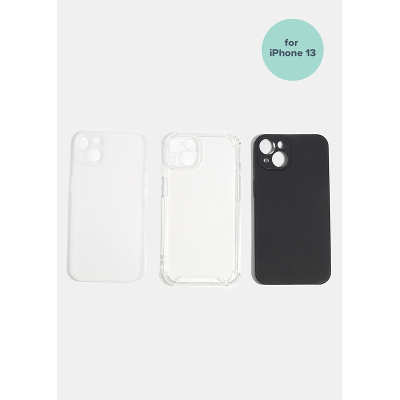 Miss A iPhone 13 Protective Cases Clear