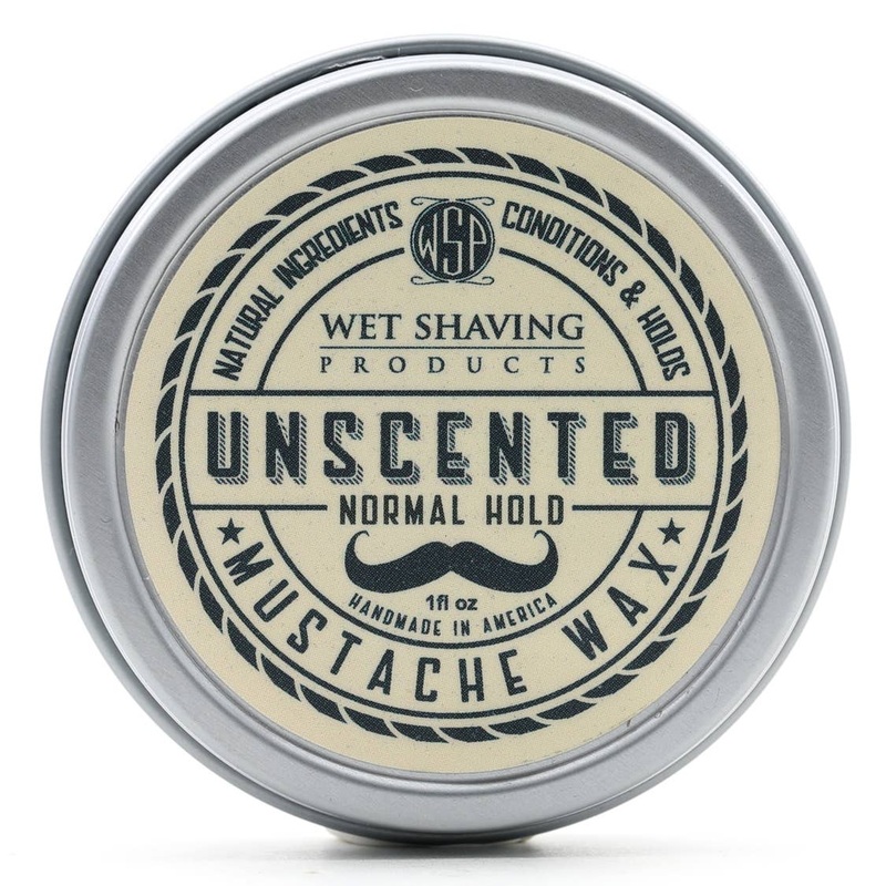 Unscented Mustache Wax – by Wet Shaving Products