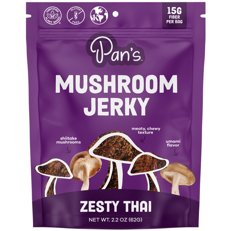 Zesty Thai Mushroom Jerky