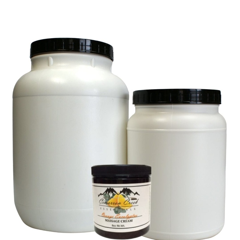 Energizing Organic Massage Cream 8oz