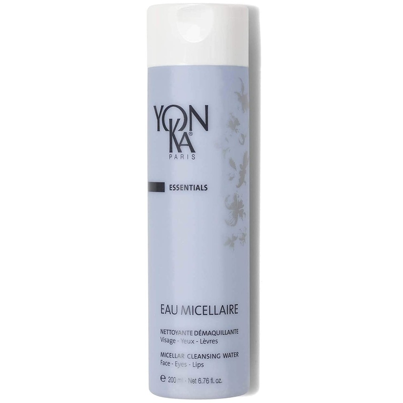[Sample 0.27 oz] Yon-Ka Eau Micellaire Micellar Cleansing Water | For Face, Eyes & Lips | Cleansing Makeup Remover | Gentle Face Wash with Rose and Cha