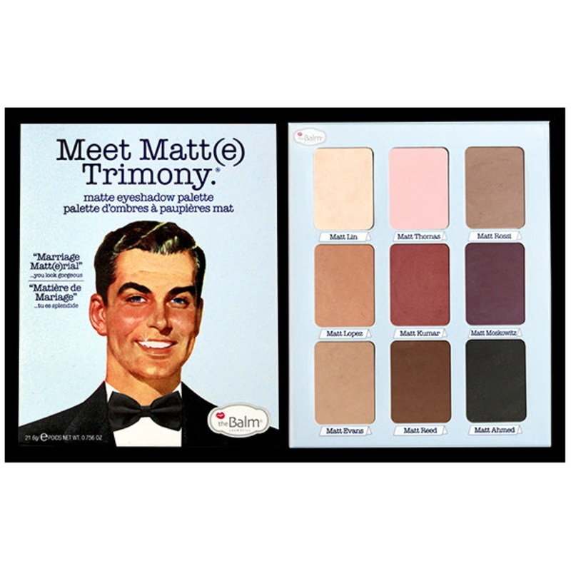 theBalm Meet Matt(e) Trimony Eyeshadow Palette – 9 Shades