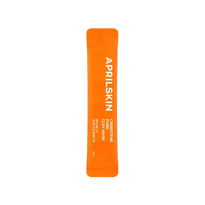APRILSKIN CARROTENE PORE CLAY MASK ( MINI SIZE) 4ml / Mini Size