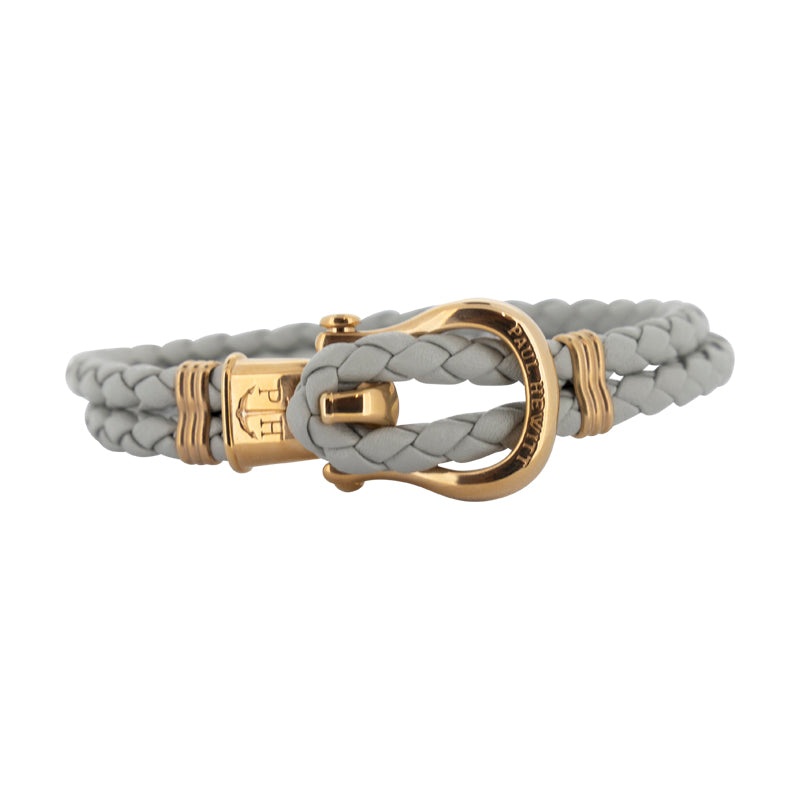 Paul Hewitt Grey Leather Women’s Phrep Bracelet – Large