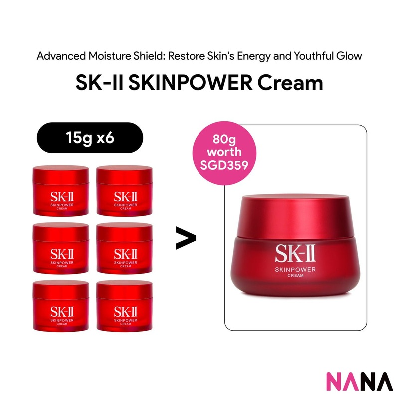 SKII SK-II SK2 SKINPOWER Cream Sample Pack (15g x 6/4/2) 15g x6