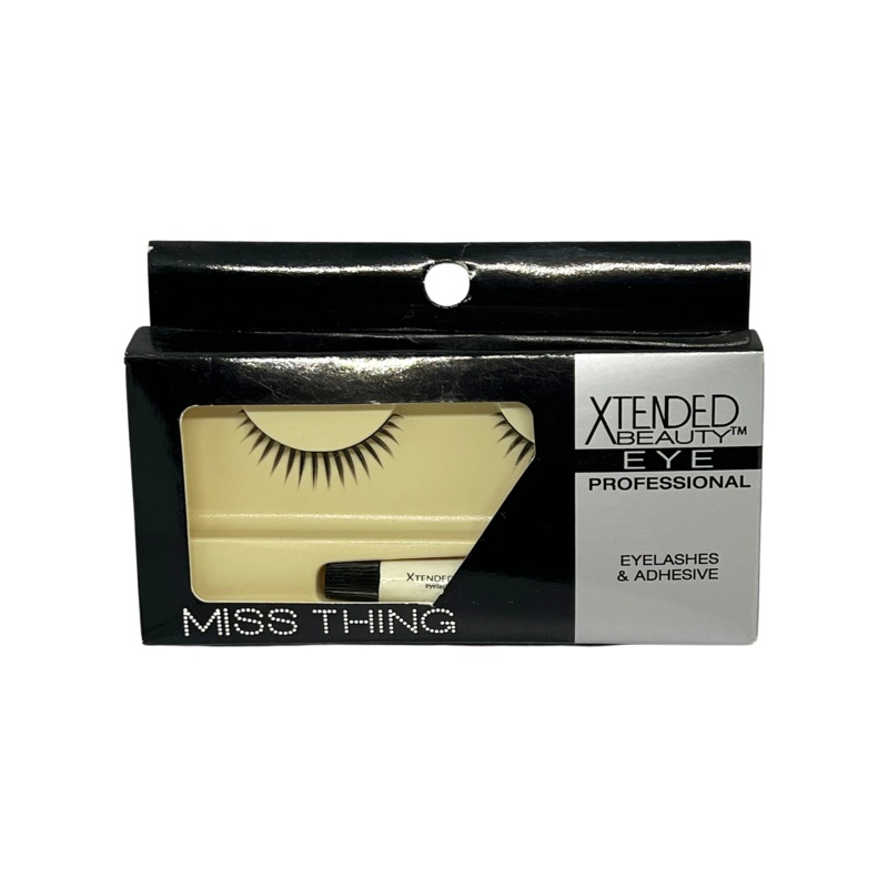 Xtended Beauty Eye Professional Eyelashes & Adhesive Miss Thing Strip Lashes