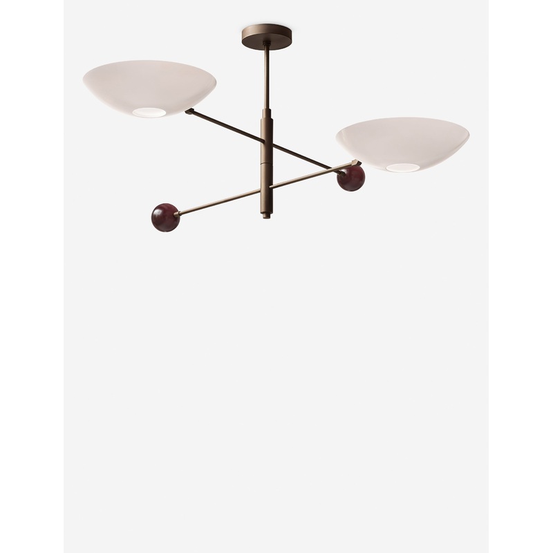Catalonia Chandelier by Blueprint Lighting Dusk and Vampire 48″Dia