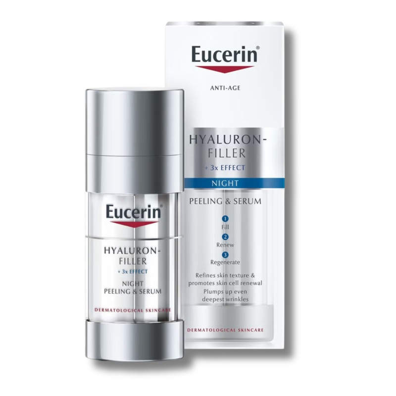 Eucerin Hyaluron-Filler Night Peeling and Serum 30ml