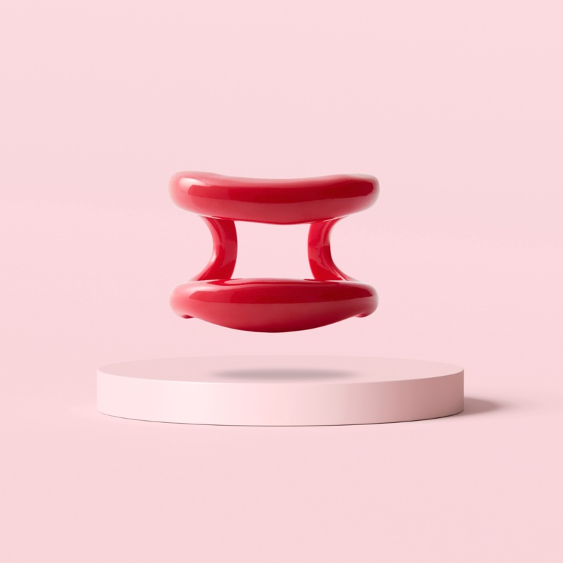 Marla Cuff Red