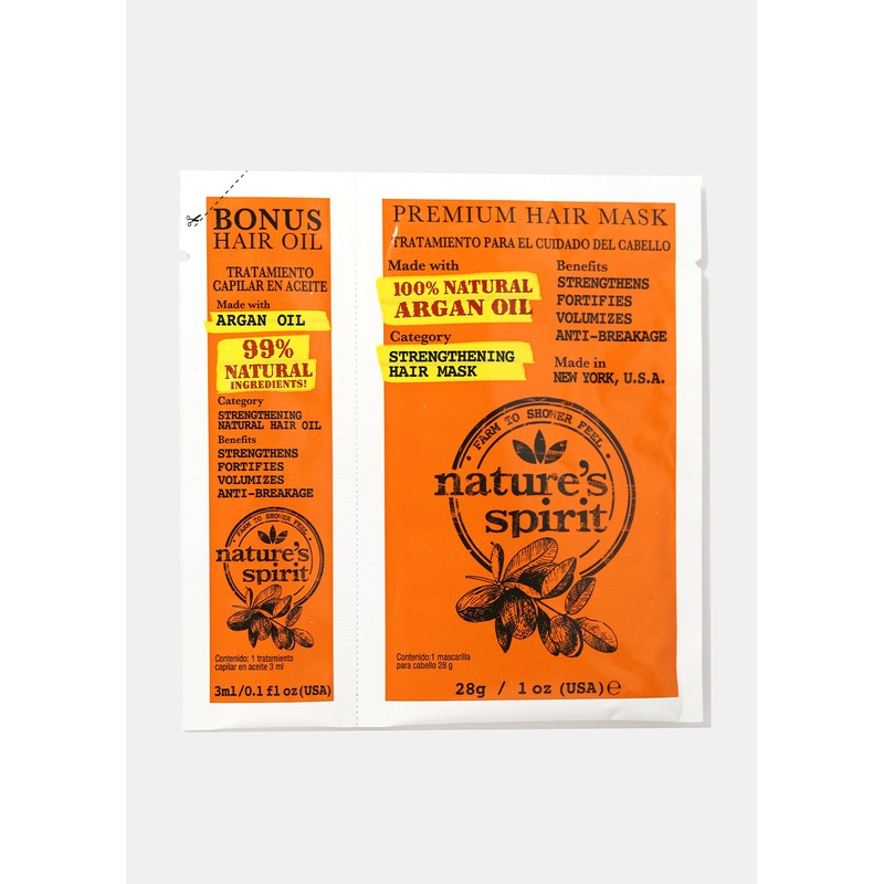 Nature’s Spirit Hair Oil & Mask- Argan Oil