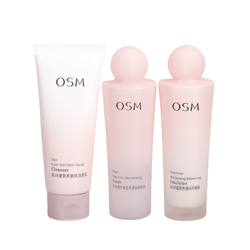 OSM Nutrition Collection Toner Emulsion Cleanser Set