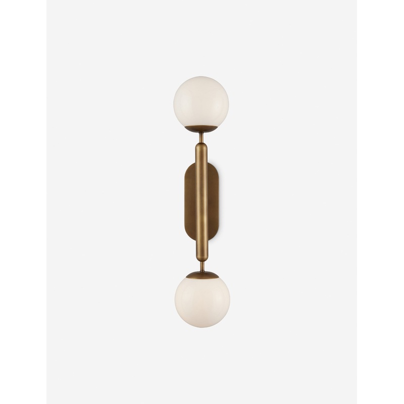 Bolden Double Sconce Antique Brass