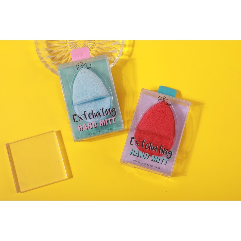 Exfoliating Hand Mitt Red
