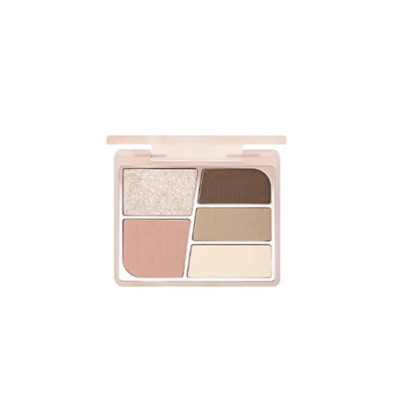 FOCALLURE Floating Butterfly Five-Color Eyeshadow Palette 5.5g/6.5g  03 Deep Starry Blue