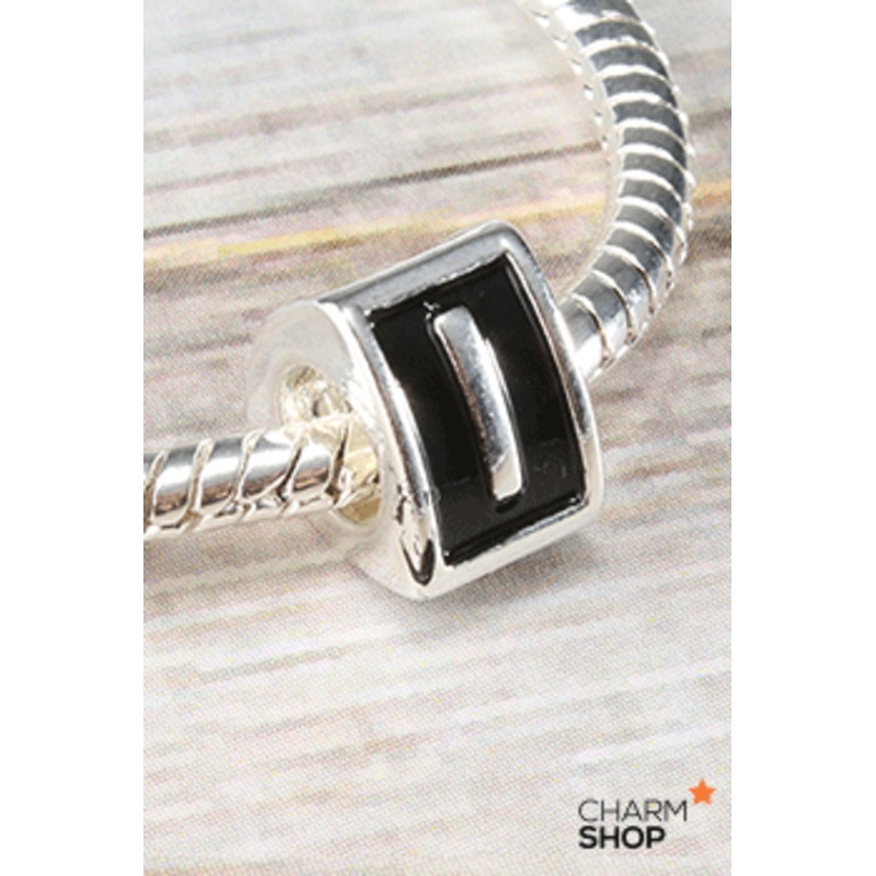 Letter I Block Bead Charm
