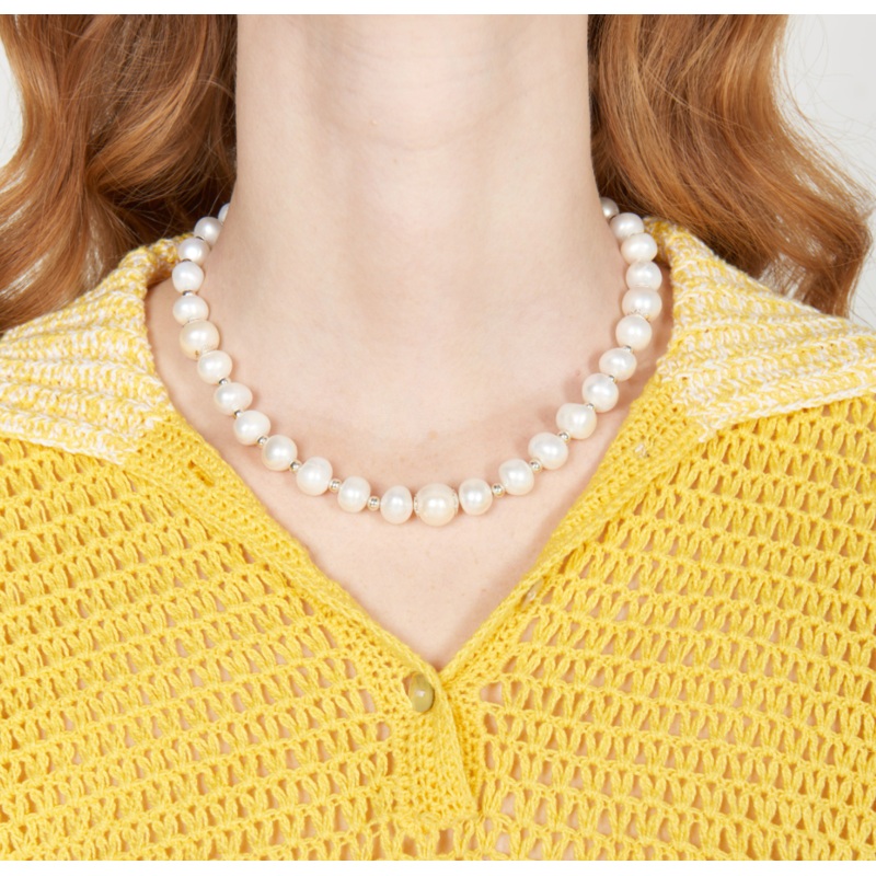 Luisa Necklace white