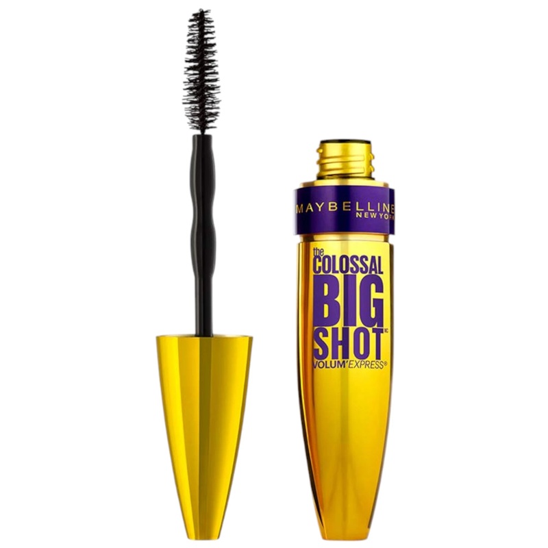 Maybelline Volum Express The Colossal Big Shot Washable Mascara Very Black – Wholesale 6 Units (K22526)