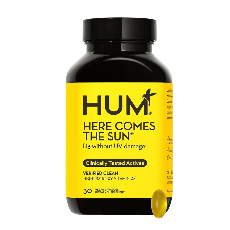 Here Comes The Sun Vitamin D3 Supplement