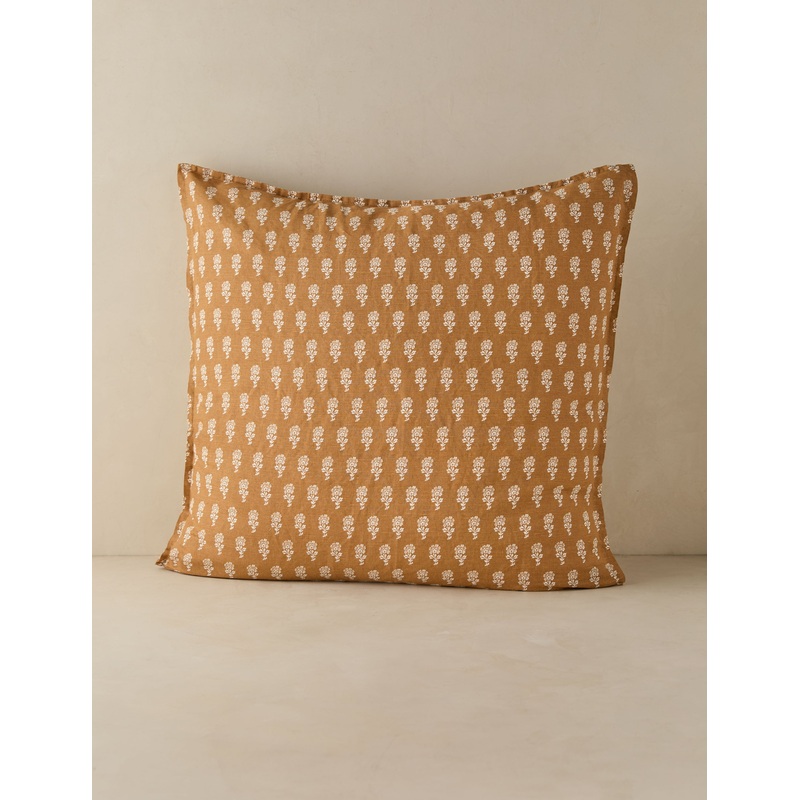 Stanfield Linen Cotton Sham Marigold Standard